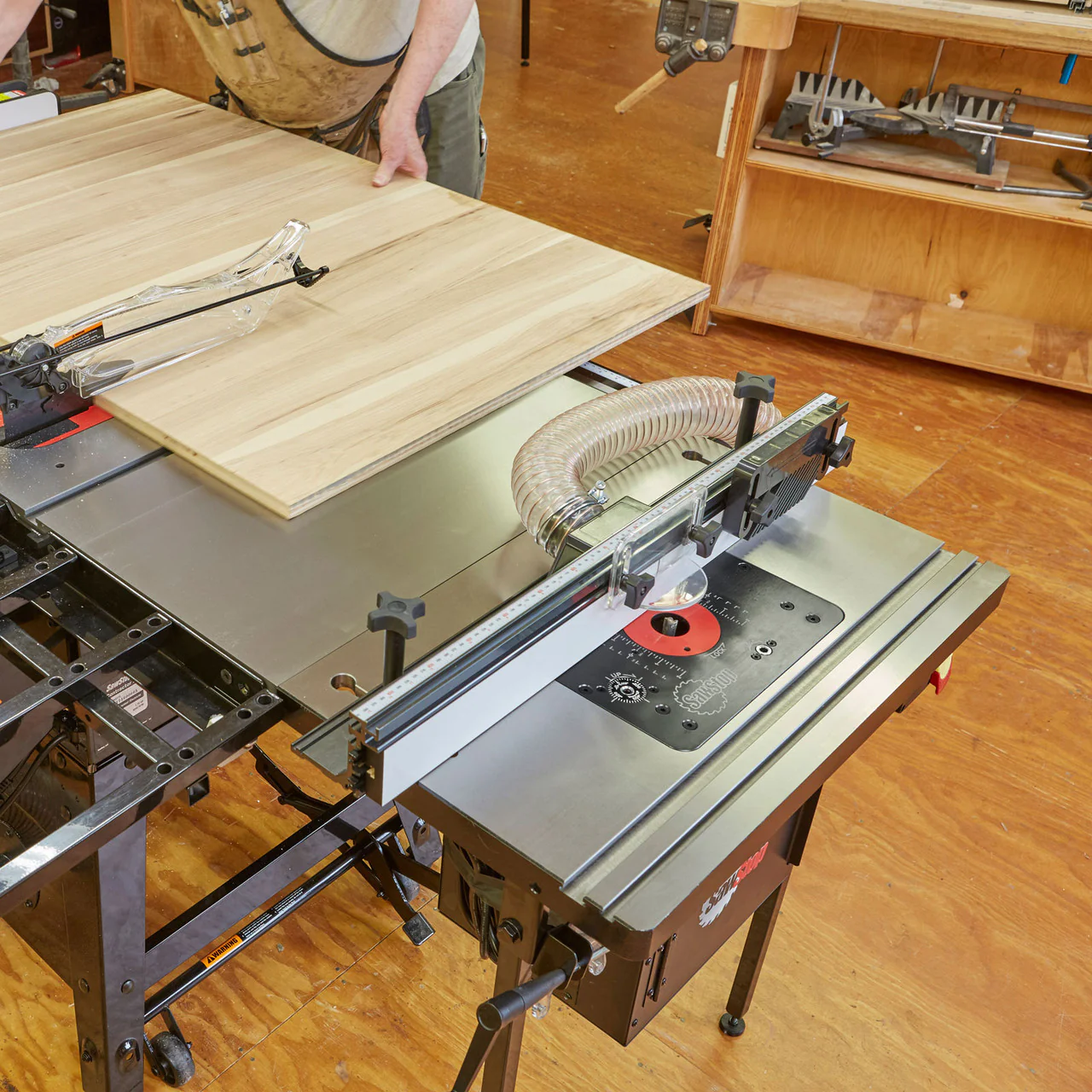 SAW STOP 30" IN-LINE CAST IRON ROUTER - Image 8