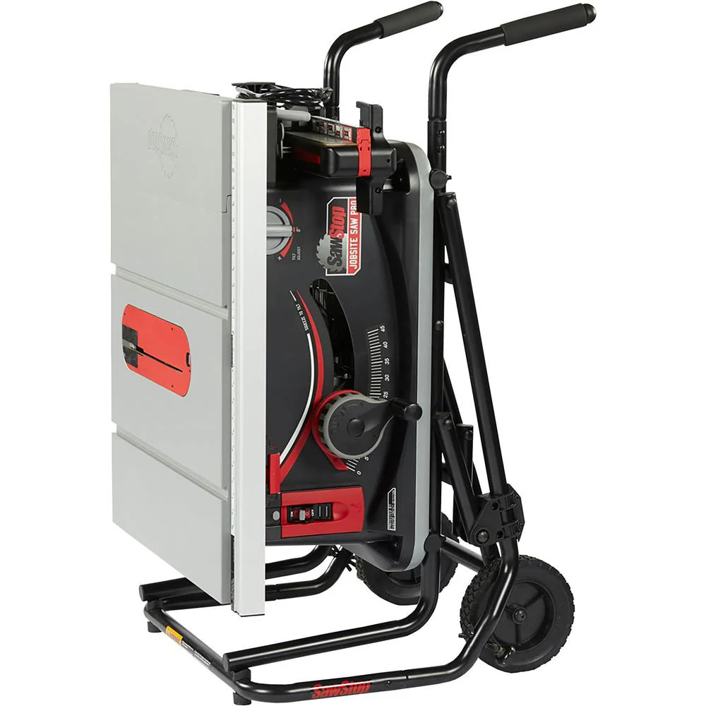 SAW STOP JOBSITE PRO 1.5HP 120V CART & D - Image 3