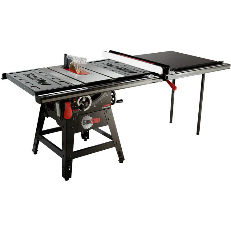 SAWSTOP CNS175-TGP252 - Contractor 1.75HP 120V 52" T-Glide Fence System