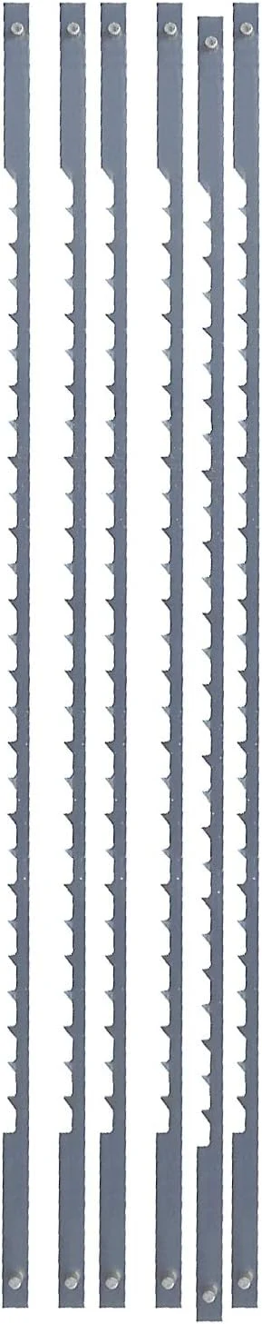 SCROLL SAW BLADE HOOK FRET 7TPI 6PCS/PK