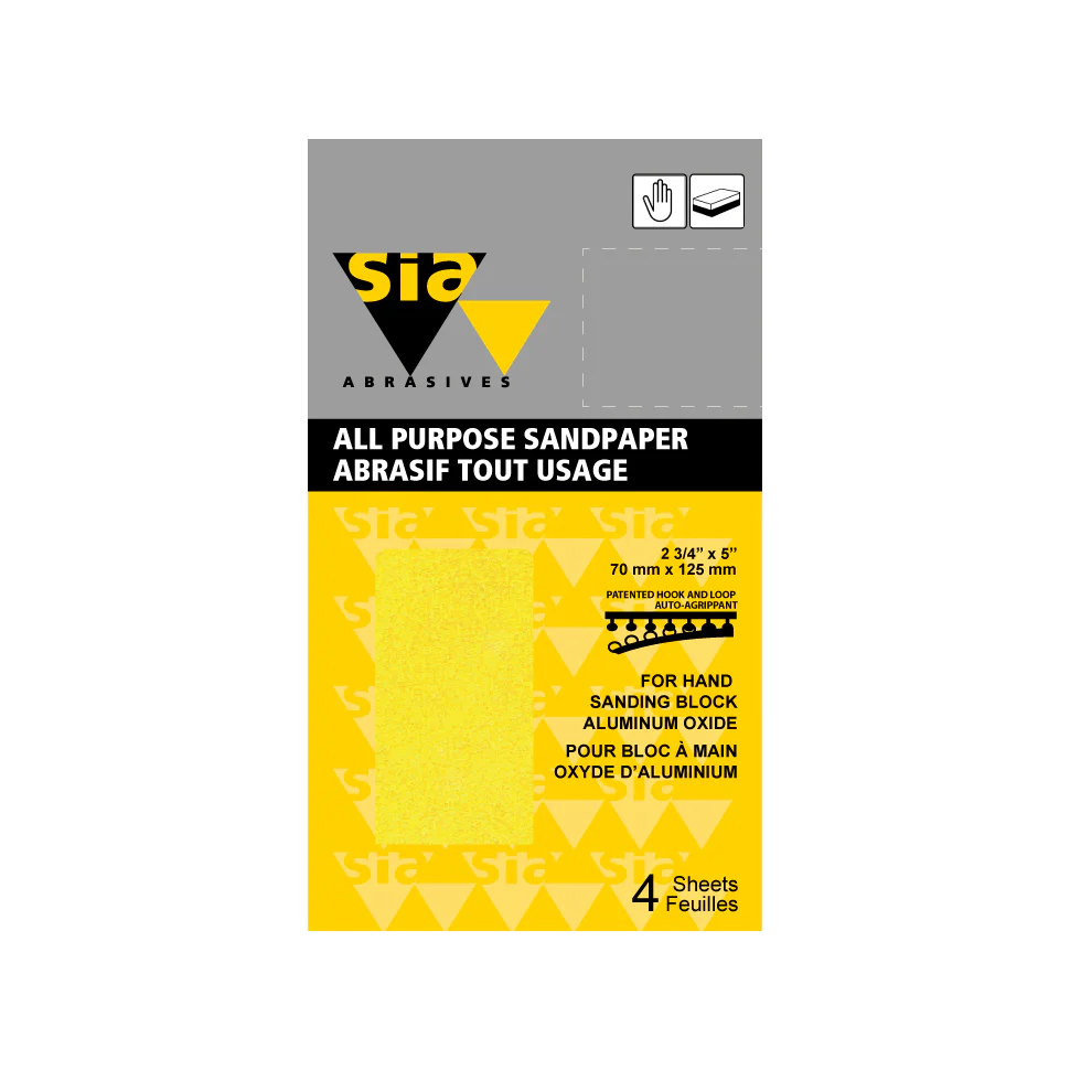 SIA 2 3/4" X 5" SHEETS 80G 4PACK