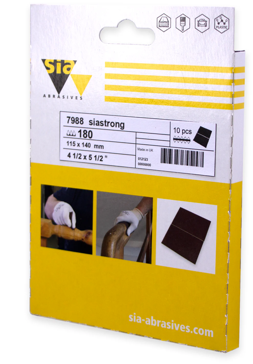 SIA DOUBLE SIDED SHEET 180G 10PK - Image 2