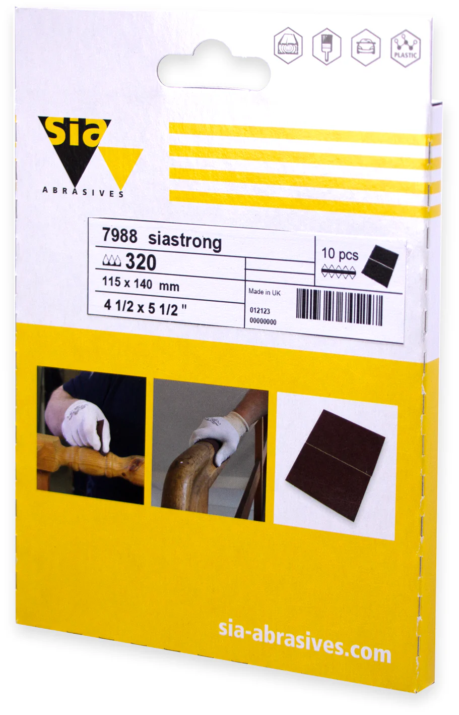 SIA DOUBLE SIDED SHEET 320G 10PK - Image 2