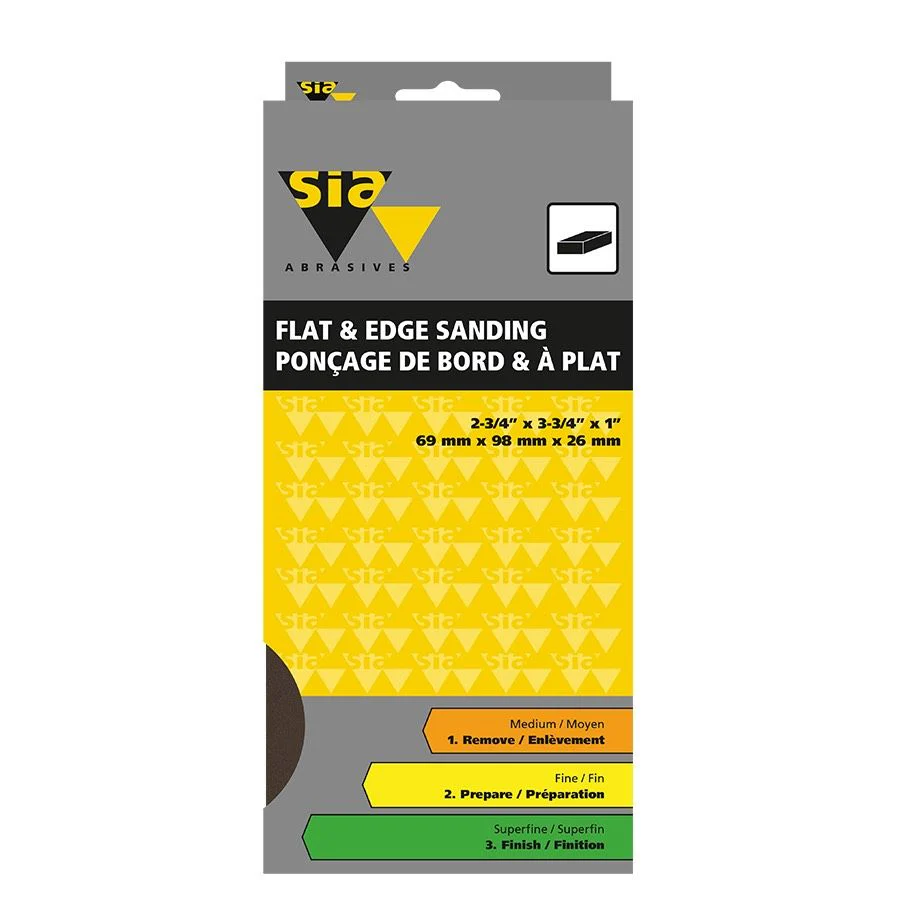 SIA FLAT & EDGE SANDING SPONGES ASSORTED