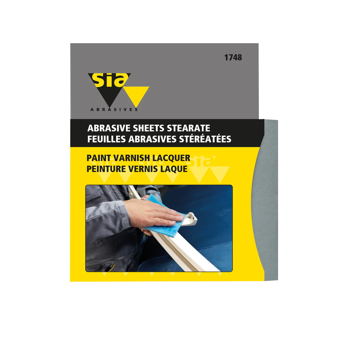 SIA FOAM BACKED ABRASIVE STEARATE 320G