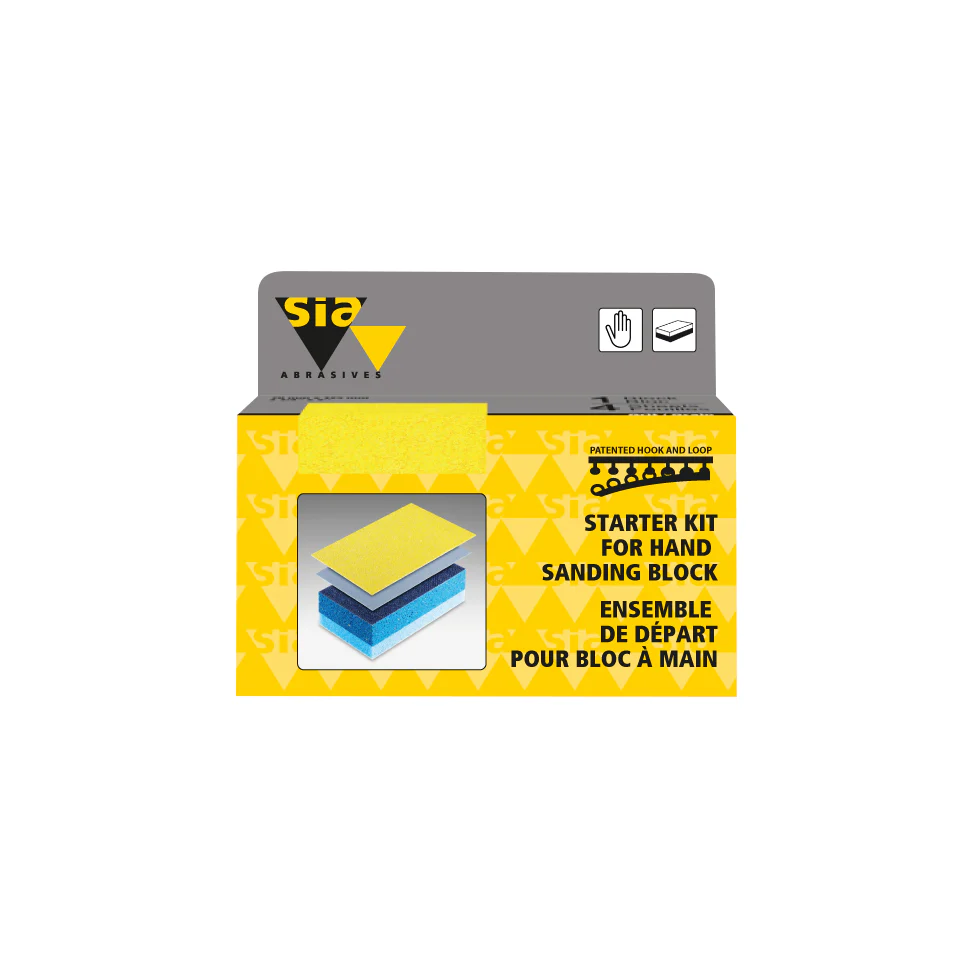 SIA HAND SANDING BLOCK STARTER KIT