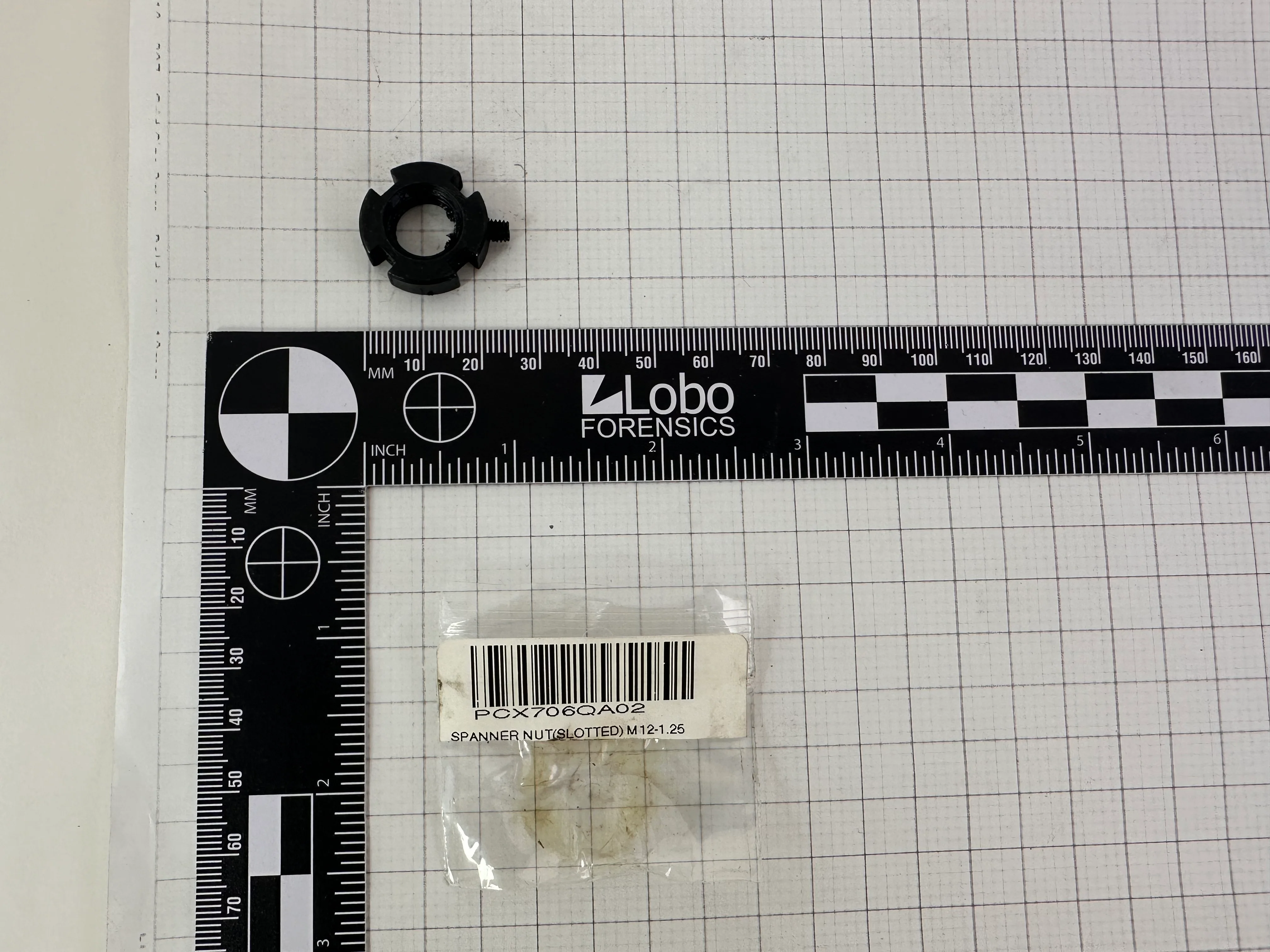 SPANNER NUT(SLOTTED) M12-1.25 ZSPNM1212500 - Image 2