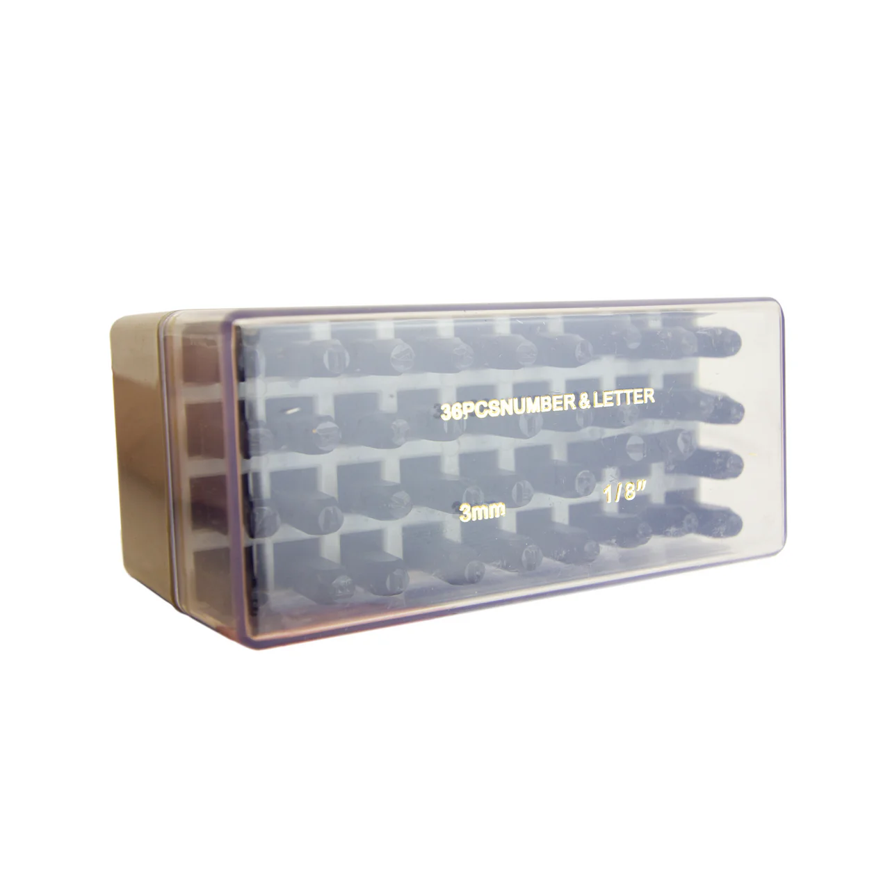 STAMPING SET NUMBERS AND LETTERS 1/8" - Image 2
