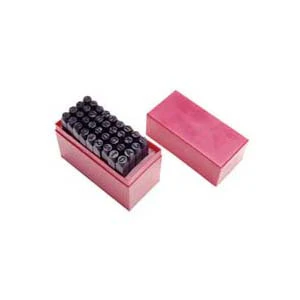 STAMPING SET NUMBERS AND LETTERS 3/16"
