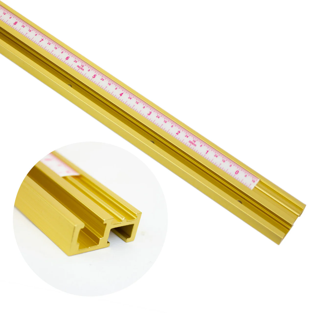 TTRACK PLUS 24" W/ADJ. LEXAN SCAL INCRA