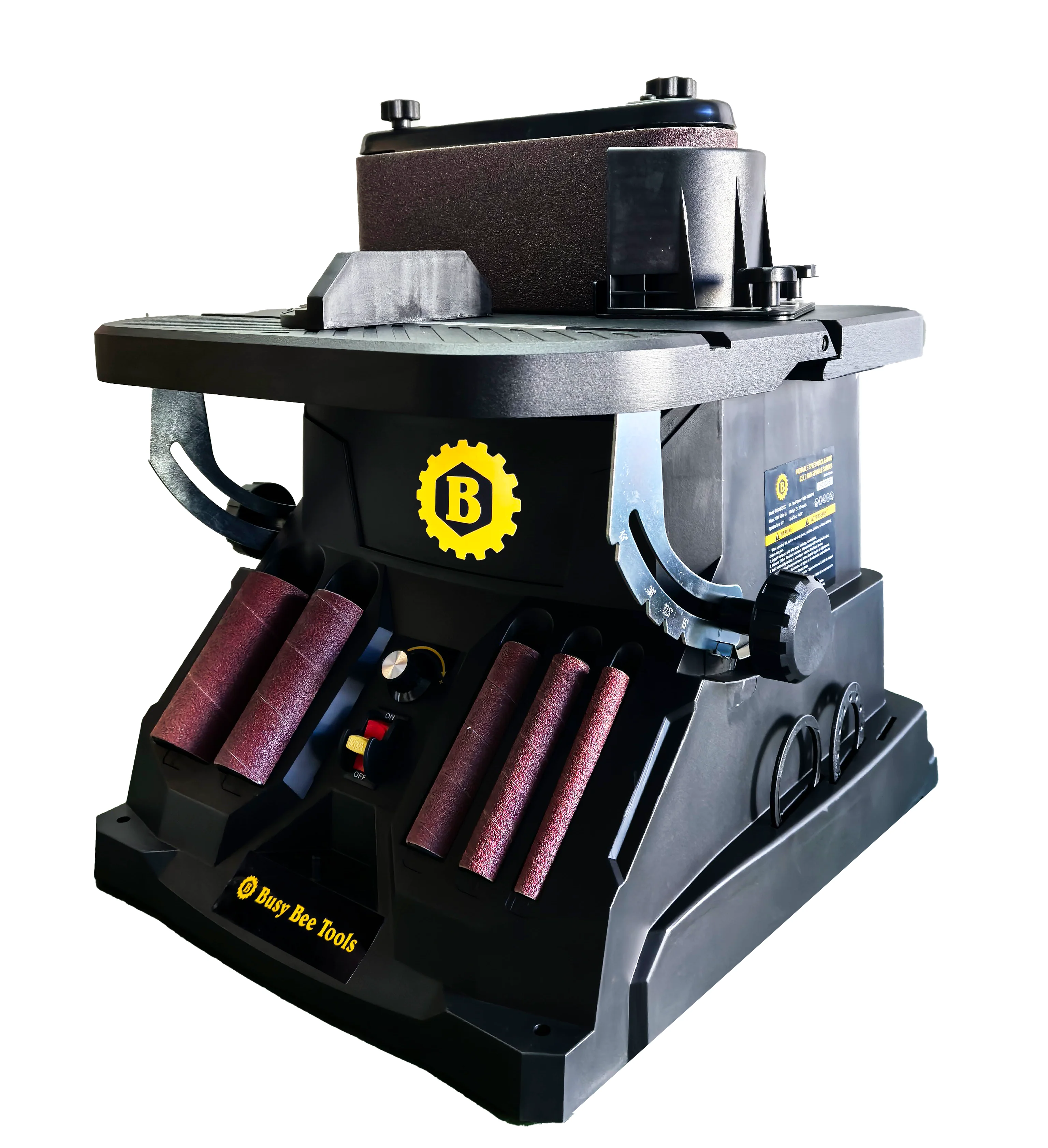 VARIABLE SPEED OSCILLATING BELT & SPINDLE SANDER