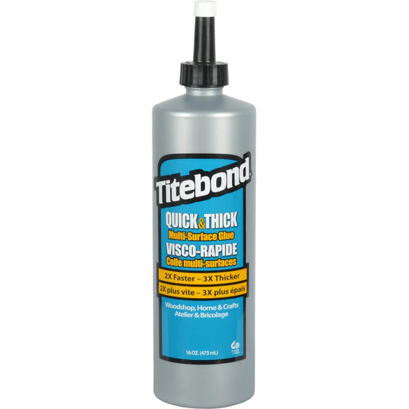 TITEBOND QUICK & THICK GLUE 16OZ